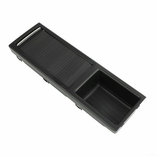 Getränkehalter-Halterung für 3er-Serie E46 1999–2005 Mittelkonsole Aufbewahrungsbehälter Getränkehalter Einsatz Ersatz OEM 51168217929 51168248498 Kunststoff Auto Innenraum (schwarz)