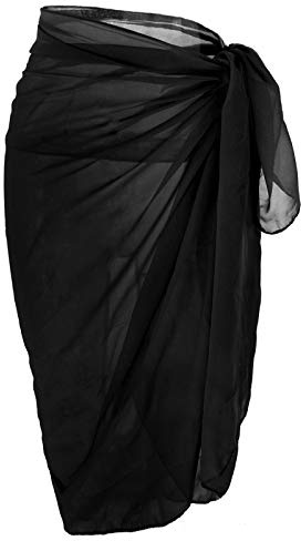 World of Shawls 100 % bomull vanlig sarong