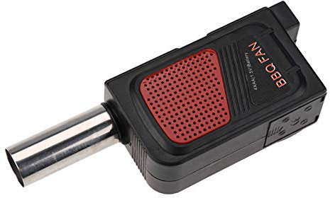 Haofy Ventilateur portatif de barbecue de ventilateur de barbecue portatif, outil de soufflet de souffleur de ventilateur d'électricité de barbecue pour la cuisine extérieure, pique-nique, camping