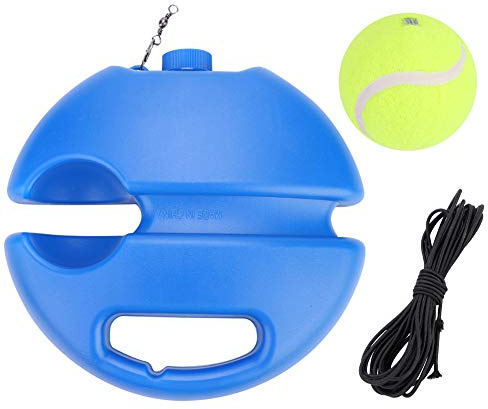 Akozon Selbststudium Tennis Base Trainer Baseboard Rebound Ball Trainingsgerät Trainer, Tennis-Trainingswerkzeug Training Tool