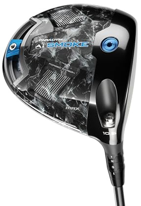 Callaway Golf paradym AI Smoke Max Driver (höger hand, 9 grader, styv)