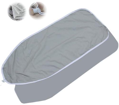 GFYHTN Cotone Fodera per ASSE da Stiro con Imbottito Ricambio Copri 91X31cm 100X33 110X33cm Adatta ASSE da Stiro, Copri Tavolo da Stiro Copertina Coulisse di Serraggio(48x15in/122X40cm)