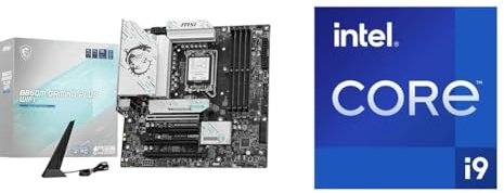 MSI B860M GAMING PLUS WIFI Scheda Madre + Intel® Core™ i9-14900KF processore desktop 24 cores