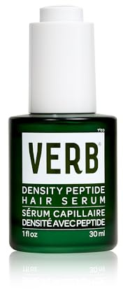 VERB Density Peptide Serum, 1 fl oz - Visibly Thicken + Reduce Signs of Shedding- No Parabens or Harmful Sulfates