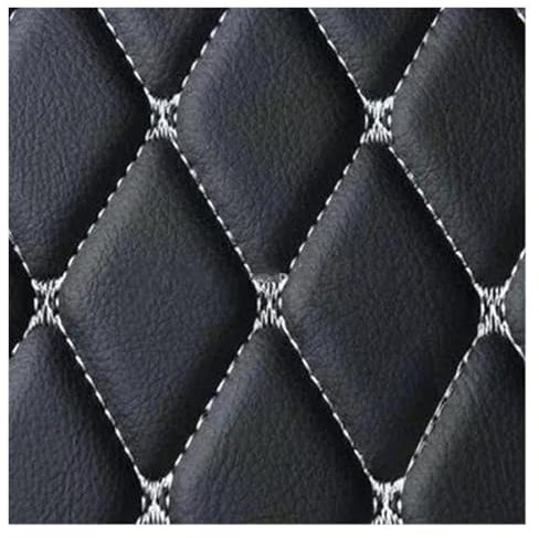 DZSMACHENGSM Fußmatten Benutzerdefinierte 3D Fußmatten Mit Vollständiger Abdeckung Für Subaru Für XV 2018–2023 Für BRZ 2012–2020 Für Impreza 07–15 Fußmatten Automatten(Black White)