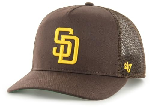 '47 Brand MLB San Diego Padres Mesh '47 HTCH Cap Brown