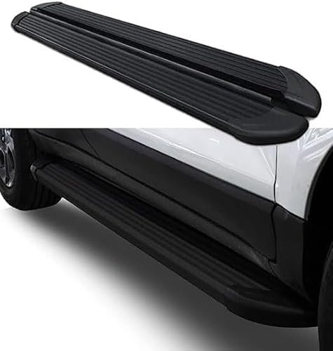 ZhangJW Seitenschweller Trittbretter Schweller für VW Caddy Maxi 2003-2020,1 Satz seitentrittleistenpedale Schwellerrohre, Trittbretter Autozubehör Seitenschweller Kit