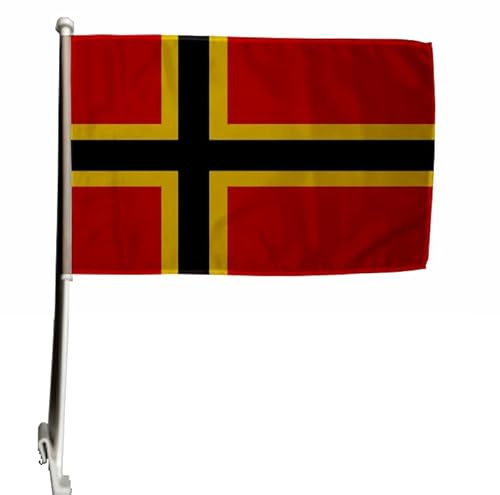 U24 Autoflagge Autofahne Deutscher Widerstand Premium