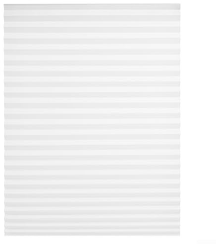 Plissee-Vorhänge, Verdunkelungsrollos, Vliesstoff, Papierschattierungen, wasserdicht, staubdicht, lichtfilternd, Fensterbehandlungen, verstellbare Höhe für Schlafzimmer, Wohnzimmer, Küche, Badezimmer