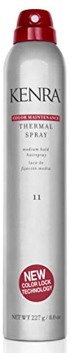 Kenra Professional Color Maintenance Thermal Spray 11 | Color Protection Hairspray | All Hair Types | 8 oz (Pack of 1)