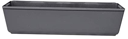 ARTECSIS Paletten Blumenkasten 2er Set Betongrau Pflanzkasten Einsatz Europalette 37cm