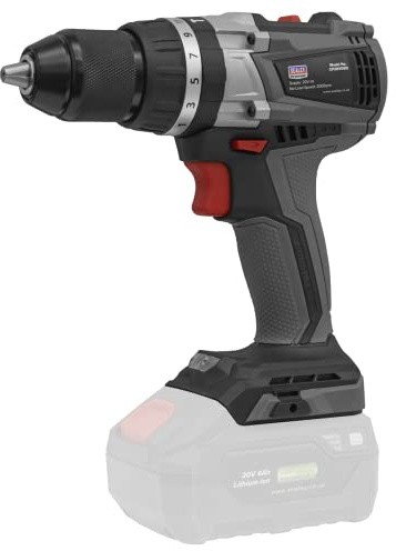 Sealey 20V SV20 Series Ø13mm Brushless Combi Drill - Body Only - CP20VDDX