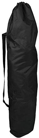 DAUERHAFT 120 * 30 * 15CM wasserdichte 600D Oxford Stoff Faltbare Longboard Tasche, verstellbare Skateboard Tasche, Leichter Longboard Rucksack, für Longboard und Skateboard innerhalb von 46 Zoll