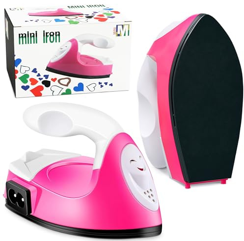 Mini-Wärmepresse, elektrisches Bügeleisen, tragbar, handliche Wärmepresse, Mini-Eisen, tragbar und einfach zu handhaben, Kleidung, DIY, T-Shirts, Schuhe, Hüte, kleine Wärmeübertragung, Vinyl-Projekte