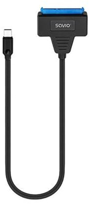 Savio Adattatore USB a SATA per hard disk AK-69 25 cm