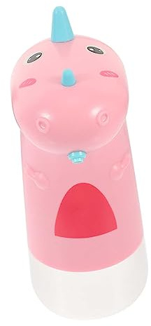 COSMEVIVI Distributore Di Sapone Automatico Ricaricabile Usb Per Bambini, Erogatore Di Sapone Elettrico a Schiuma Senza Contatto, Design Cartone Animato Silenzioso Per Bagno Cucina Scuola
