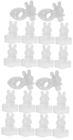 Healvian 20pcs Hot Water Bottle Bag Stoppers of Small Caps for Hot Water Sack Replacement Stopper for Leakproof