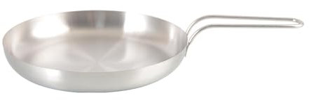Sharplace Steak-Bratpfanne, koreanische BBQ-Servierplatte, Eier braten, Steak-Pfannkuchen-Pfanne, Grillgeschirr, Grillplatte, Schale mit Griff, M with Argent Handle