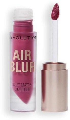 Revolution Air Blur Matt Flüssiger Lippenstift - Langanhaltende Lippenfarbe - Vegan & Cruelty-Free - Sultry Deep Mauve - 3.5ml