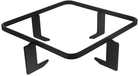 TEHAUX Support Carré Antidérapant pour Cuisinière à Gaz Domestique Porte-pots à Lait Accessoires de Cuisine