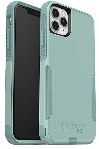OtterBox Commuter Series Schutzhülle für iPhone 11 Pro Max, Polycarbonat, mit Displayschutzfolie, Mint Way (Surf Spray/Aquilfer)