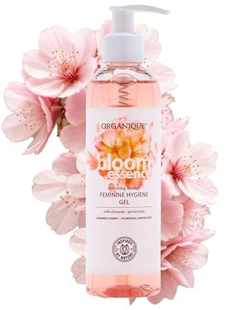 Organique Premium Female Intimate Washing Gel, Soothing Anti-Itching Effect, Prebiotic Complex & Lactic Acid Restores pH Balance, Moisturising Care, Soap-Free Gentle Feminine Wash for Women (250 ml)
