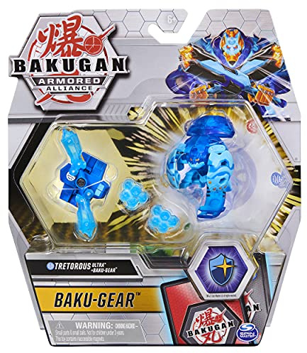 BAKUGAN Armoured Alliance Baku-Gear – Tretorous (Blau) – Tischspiel – ab 3 Jahren