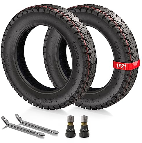 1PZ ST1-X02 Rueda de 10x2-6.1 para 10 pulgadas Patinete Eléctrico Xiaomi M365 / Pro/Pro 2 / 1s / Lite, Neumático Tubeless Cubierta para patinete xiaomi