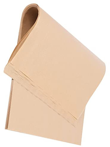 Backpapier Zuschnitt 60 Stück 40.6 x 30 cm Pergamentpapier Paper Kochpapier Ungebleicht Baking
