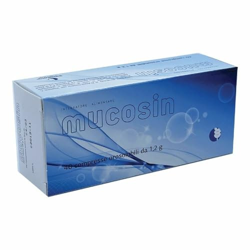 MUCOSIN 40 compresse - Integratore alimentare utile per riequilibrare la funzionalità delle mucose delle vie aeree