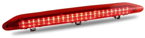 VVKFTP Auto Zusatzbremsleuchten Bremsleuchte für VW für Polo 9N 2002 2003 2004 2005 2006-2010 6Q6945097 Hohe dritte Bremsleuchte 6Q6945097 (RED Lens)