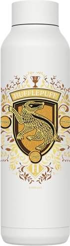 Quokka HP Hufflepuff - Borraccia termica in acciaio inox 630 ml