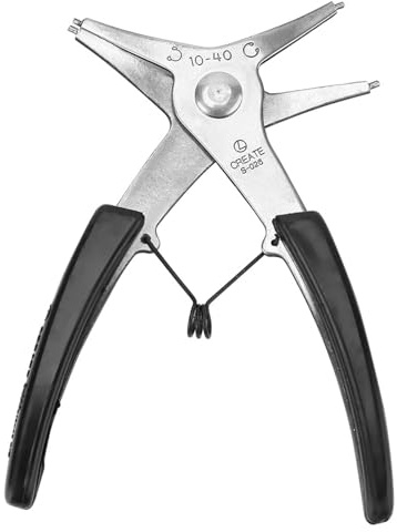 1pc Dual Purpose Circlip Pliers Snap Ring Pliers Retaining Ring Pliers for Removing and Reassembling Internal and External Snap Rings - Small Size, Wide Application