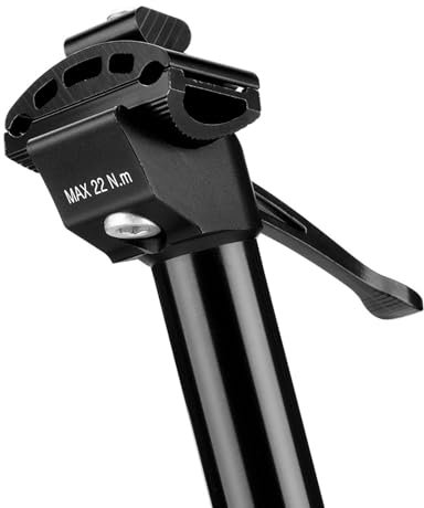 Fahrrad Sattelstütze Dropper, Verstellbare Dropper Sattelstütze, Fahrrad Federung Sattelstütze Fahrrad Dropper Sattelstütze, 125 Mm Hydraulische Dropper-Sattelstütze Aus Aluminiumlegierung