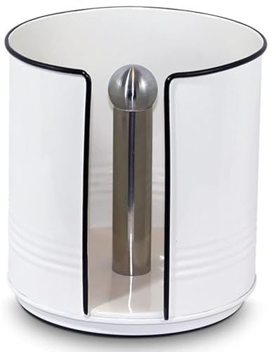 Countertop Paper Towel Holder, Waterproof Kitchen Paper Towel Holder Stand for Kitchen and Bathroom Organization, for Standard and Large Rolls