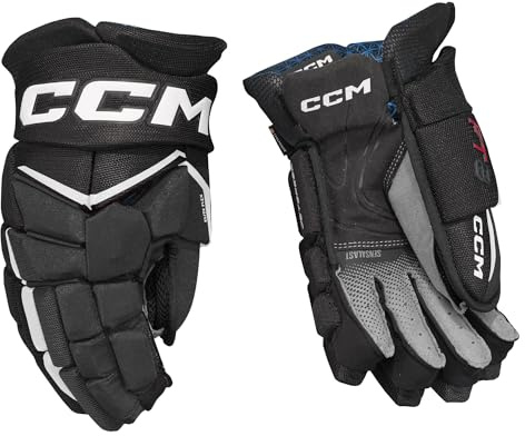 CCM JetSpeed FT8 Senior Eishockeyhandschuhe (Schwarz/Weiß, 14''/36 cm)