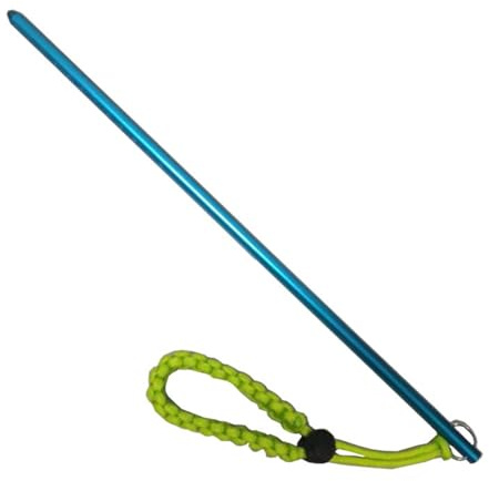 Zuoeay Bastone da immersione Puntatori Rod Leghe di Alluminio Serbatoi Battente Shaker Subacqueo Noise Maker Lanyard Rod Con Polso Leghe di Alluminio Diving Stick Con Polso