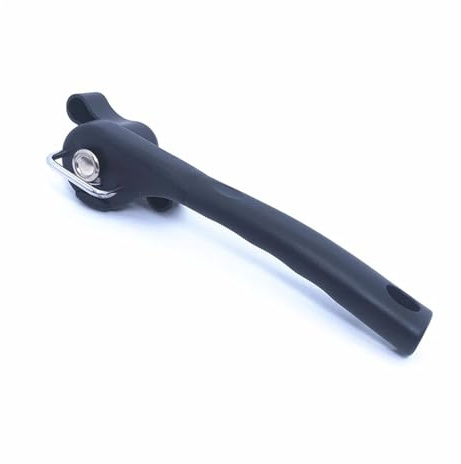 1 Herramienta De Cocina De Seguridad, Abrelatas Manual De Corte Lateral, Fácil Agarre, Cuchillo For Tapas De Latas.(Gray)