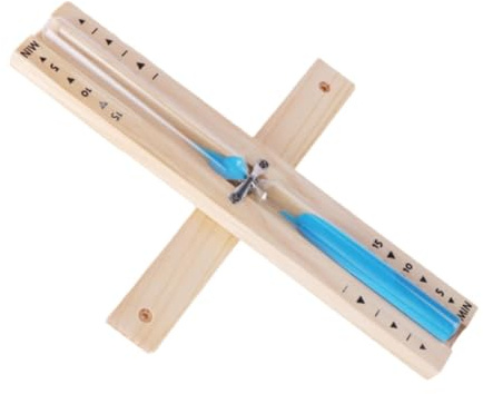 Pugermering Sanduhr 30 Minuten für Sauna, Zeitmanagement, Blau