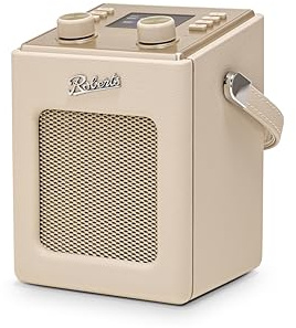 Revival Mini 2 Dab+/FM/Bluetooth Portátil Radio Despertador, Pastel Crema