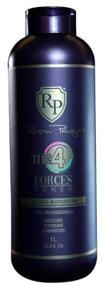 Robson Peluquero Maschera Tonalizzante 4 Forze 1l Effetto Multitono Neutralizza Giallo Arancio e Rosso per Capelli Biondi Idrata e Rinforza