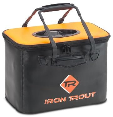 Sänger Top Tackle Systems IRON TROUT Kühltasche - Angeltasche, Fischkühltasche, Transporttasche, Orange, 40 x 26 x 26cm