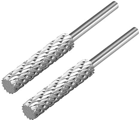sourcing map 2stk. Drehgrate HSS Frässtifte mit 1/8 Schaft für DIY Holzbearbeitung, Gravur