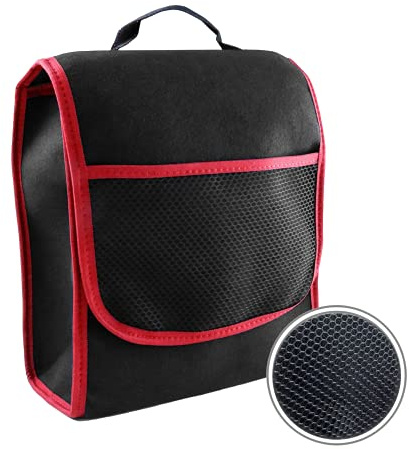 L & P Car Design Kofferraumtasche klein Organizer Autotasche Auto Kofferraum KFZ Tasche Toolbag Aufbewahrungstasche mit Klettverschluss