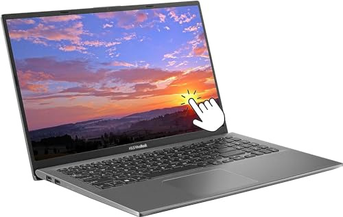 ASUS Ordinateur portable VivoBook 15, écran tactile FHD IPS de 15,6, Intel Core i3-1115G4, 12 Go DDR4, 512 Go SSD, carte graphique Intel UHD, lecteur d'empreintes digitales, clavier rétroéclairé,