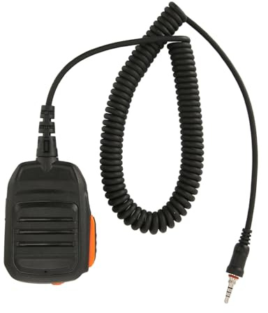 Walkie Talkie Handlautsprechermikrofon für ICOM IC M33 IC M35 M33 M25, Professionelles Wasserdichtes 2-Wege-Funkmikrofon