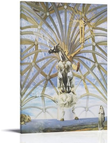 Salvador Dali Malerwerk (James der Große) Poster, Kunst, Leinwand, Gemälde, Dekor, Wanddruck, Foto, Geschenke, Zuhause, moderne Dekorationen, 20 x 30 cm
