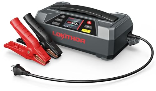 Lokithor JTC4250 12V/220V 4250A LiFePO4 Smart-Batterietester + Starthilfegerät + Batterieladegerät