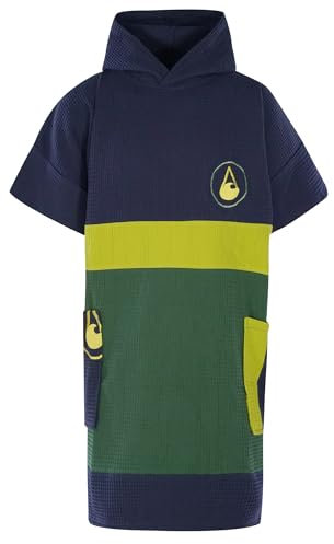 WAVE HAWAII Bade-Poncho Damen & Herren Pampatar, Größe S/M, 155-185cm, 100% Baumwolle Surf-Poncho Erwachsene, Travel-Handtuch mit hoher Wasserabsorption, Umziehhilfe Strand Erwachsene