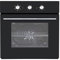 Baridi Built-In 5-Function Fan Assisted Electric Oven with Timer 60cm, 55L Capacity - Black - DH110